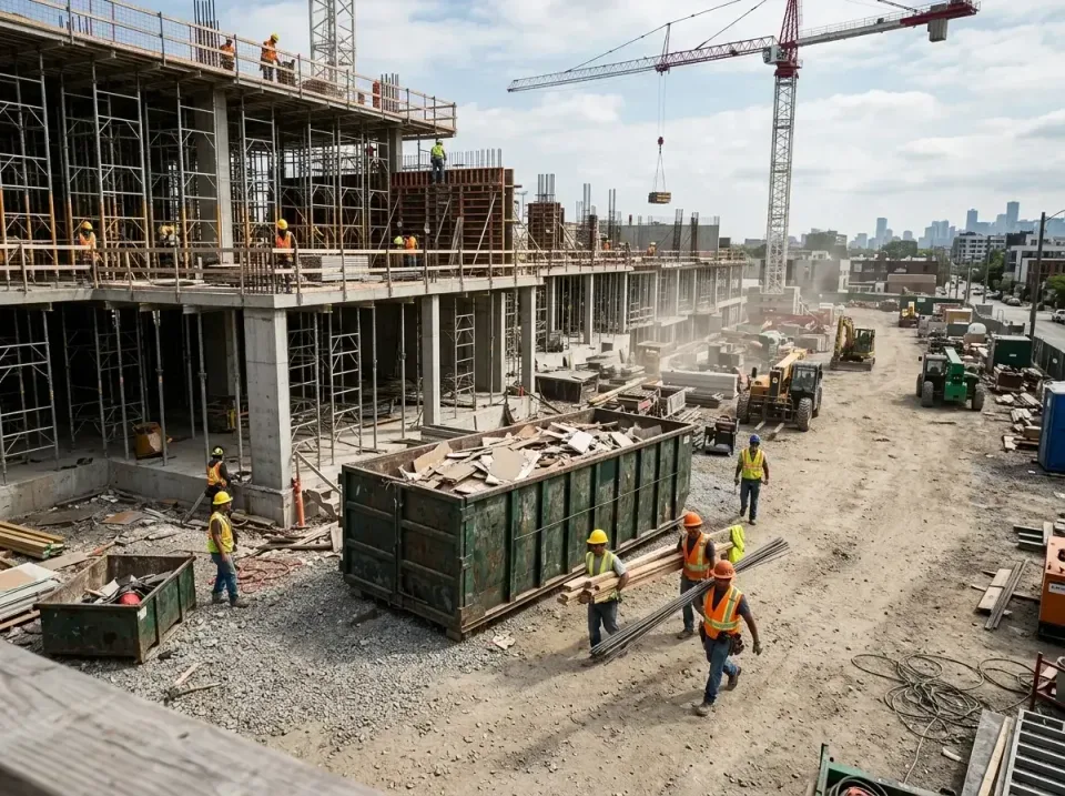 commercial-construction-site-w-002 — frequently asked questions, Low Cost Construction Dumpster Rental in South Padre Island…